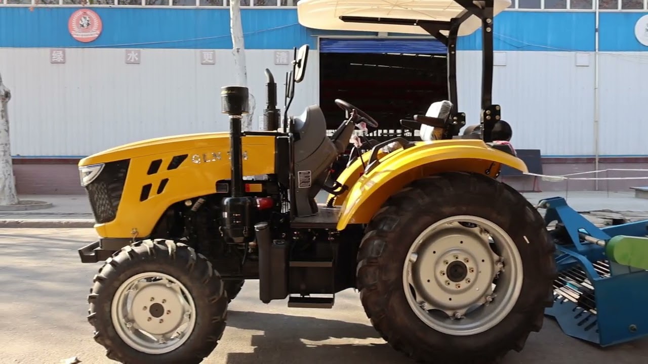QLN 75hp Farm Tractor With potato harvester 