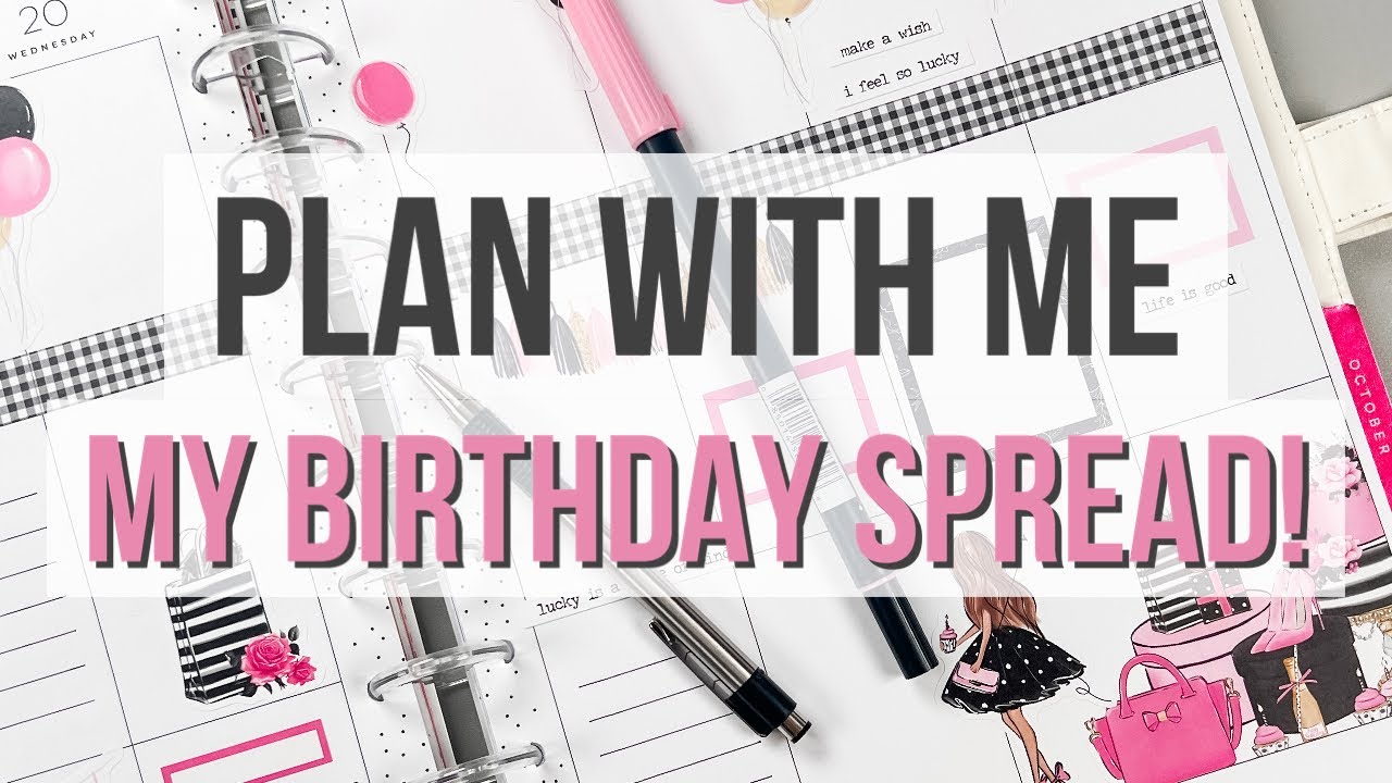 Планируйте день рождения вместе со мной! 🎉 Готовлю день рождения — Big Happy Planner — сентябрь 2...