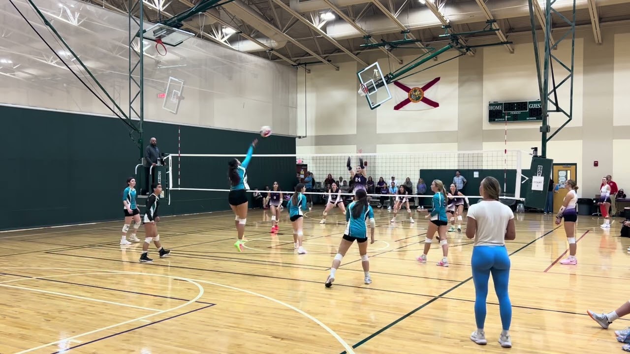 AAU Invitational: Tidal Wave 16 vs USA South Premier Black 16 Set 2 (L 19-25)