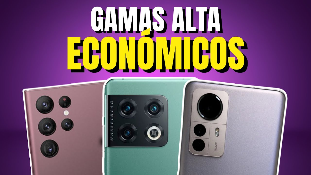 Top 10 CELULARES GAMA ALTA SUPER BARATOS &iexcl;Mejores que los gama media actuales!