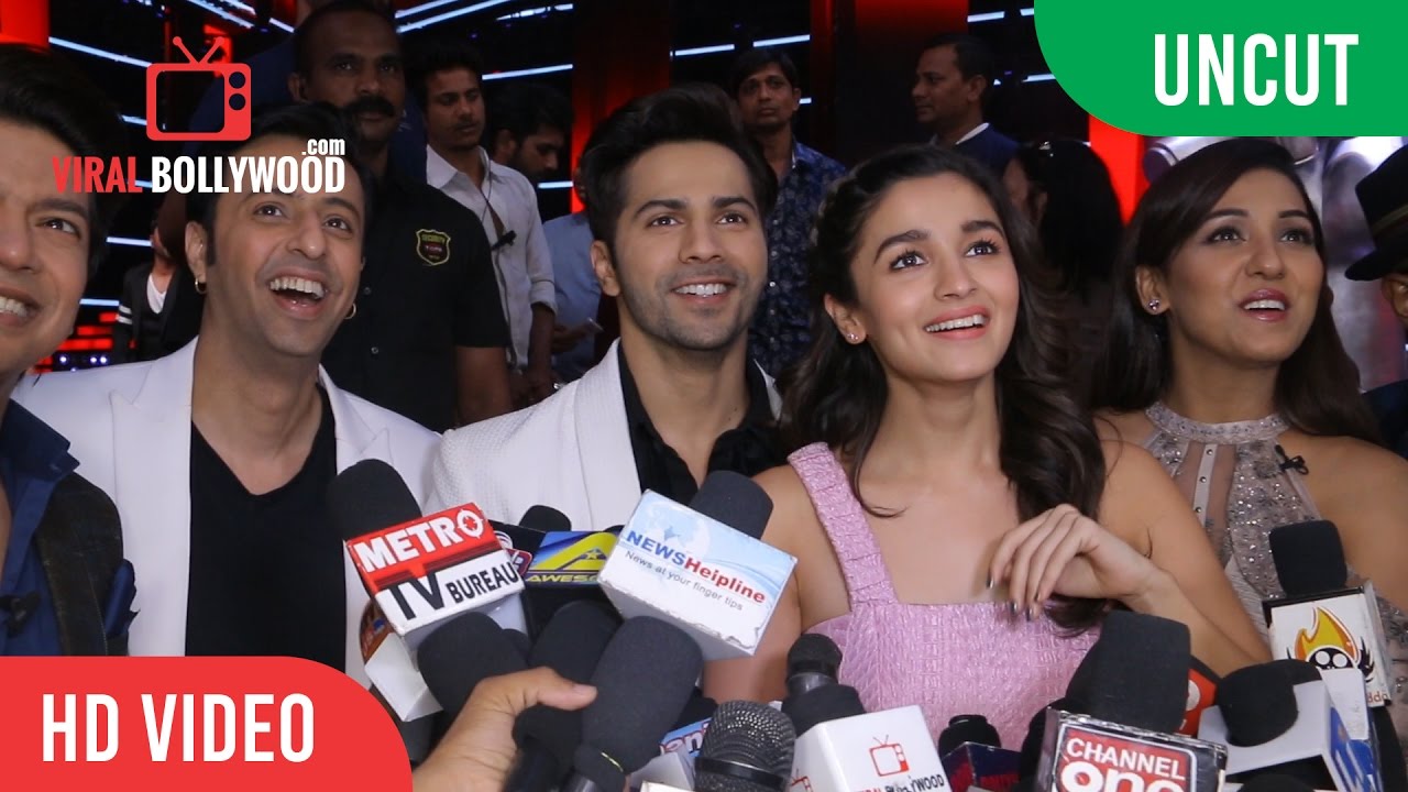 UNCUT - Alia Bhatt & Varun Dhavan With Team The Voice India Shaan, Neeti Mohan, Salim & Benny Dayal