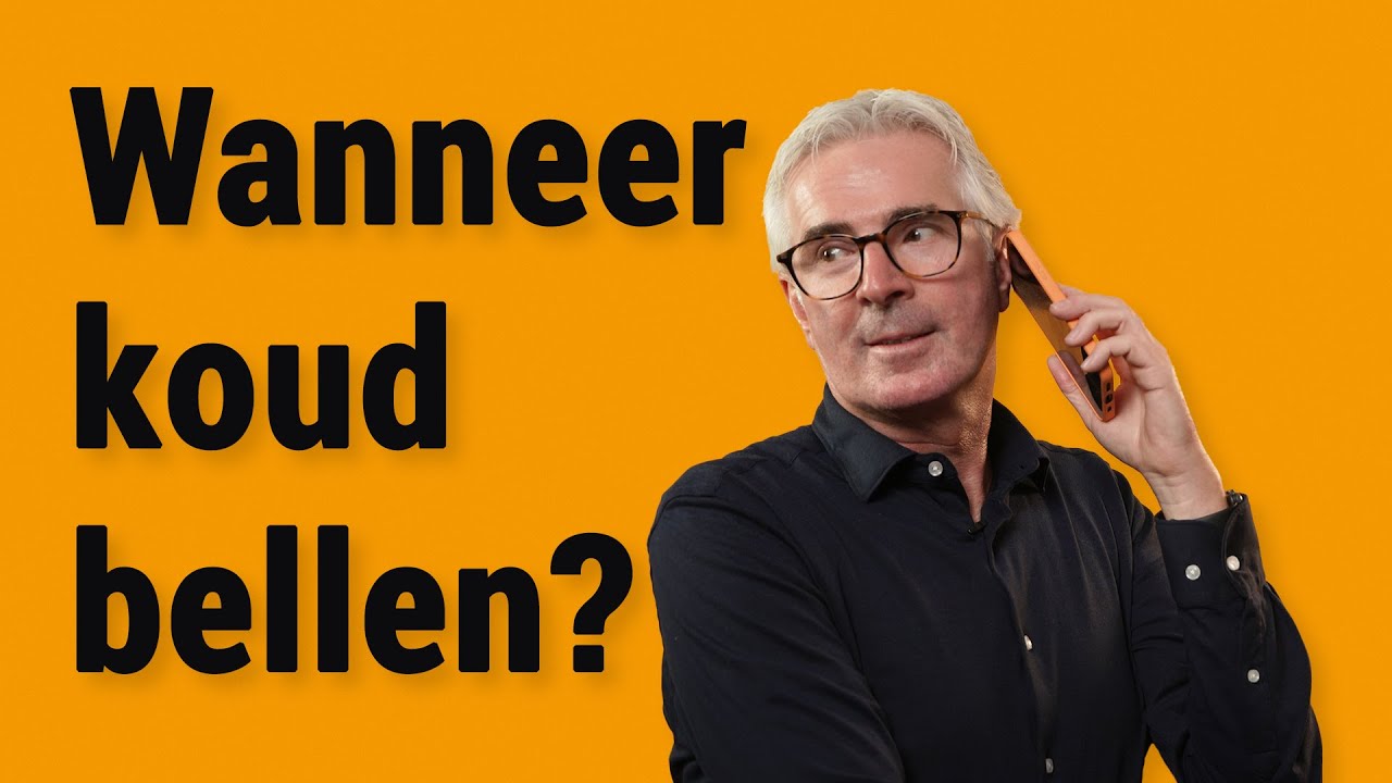 Koude acquisitie telefoon tips. Wanneer kun je het beste koud bellen?