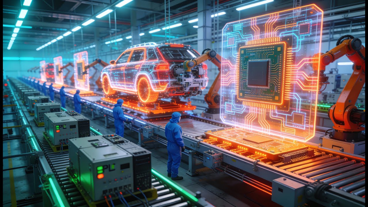 Inside a Modern Automation Factory: From Controllers to Smart Manufacturing Lines (Full Process)