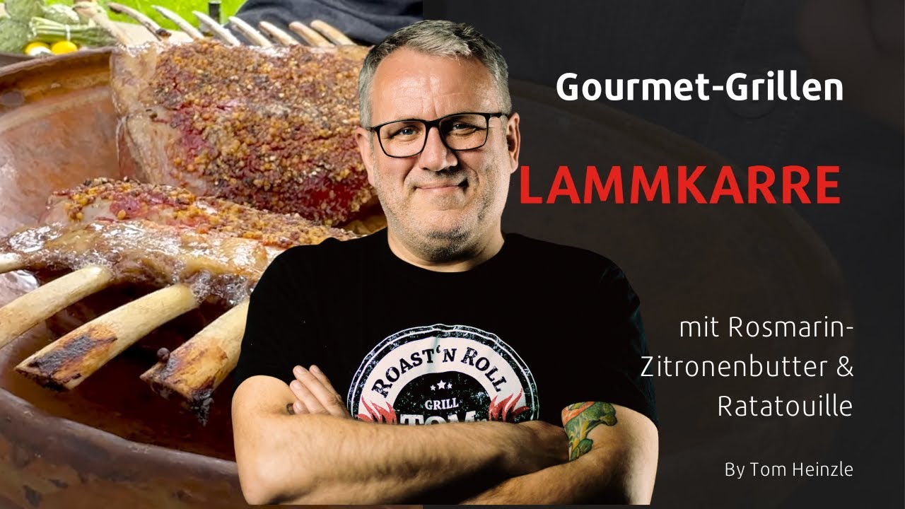 Lammkarree Grillen - Tom Heinzle x @Outdoorchef_com