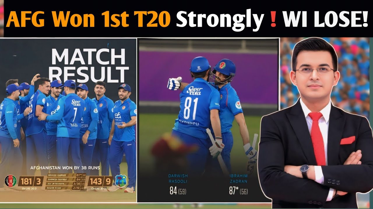 Afghanistan Shock West Indies in 1st T20I | A Big Warning for T20 World Cup 2026