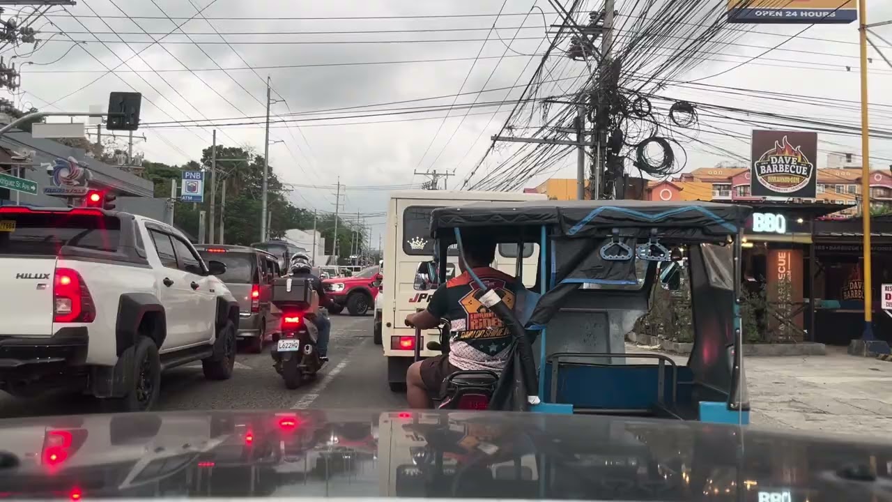 Davao city driving Feb 22 5pm