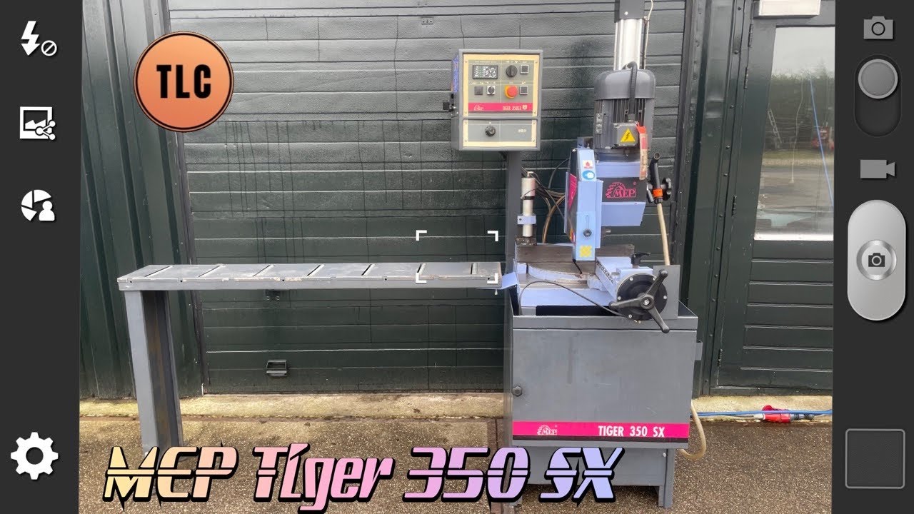 MEP Tiger 350 SX Circulair Saw Cold Saw Kaltkreissäge Kreissäge