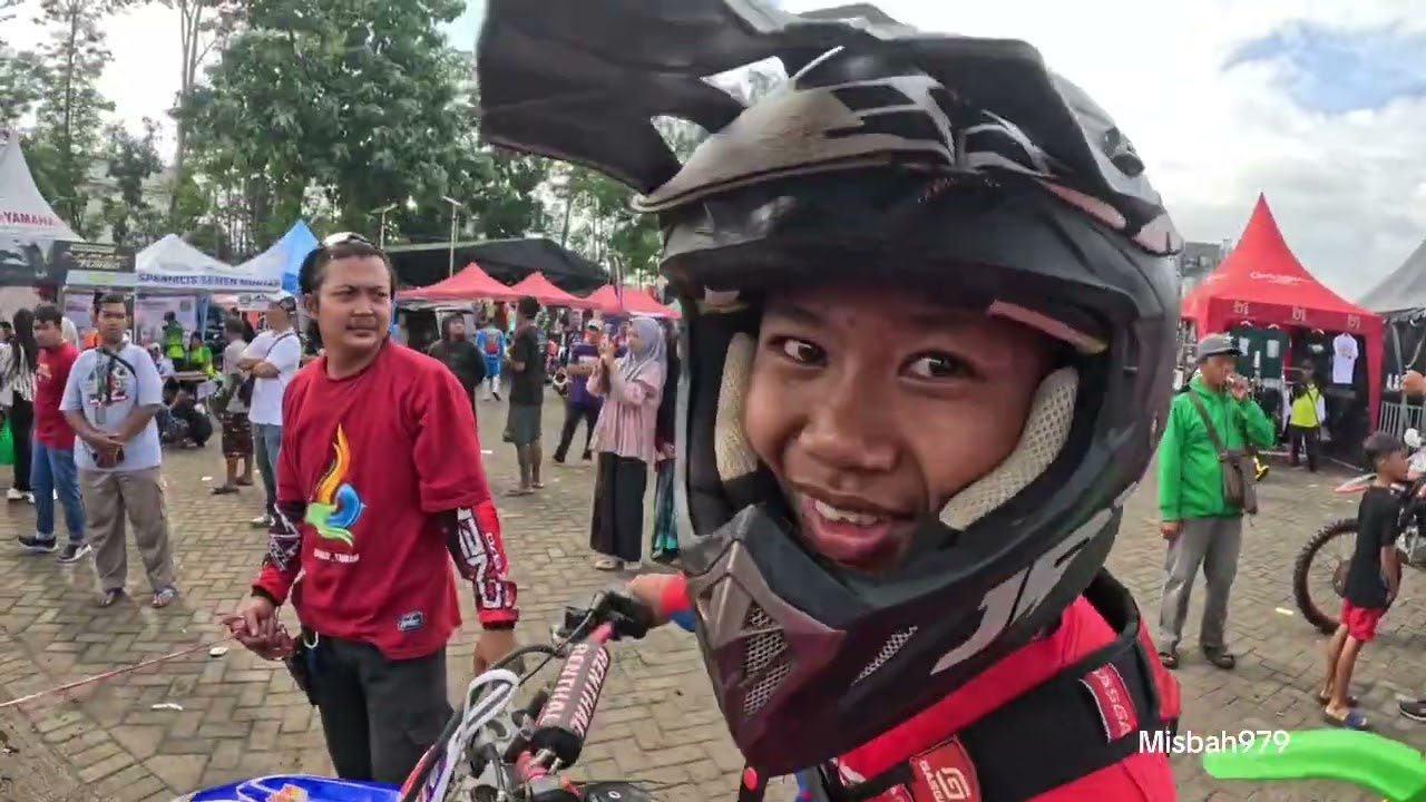 Hadir di markas Sabilu Taubah Trail Adventure Gus Iqdam Blitar .