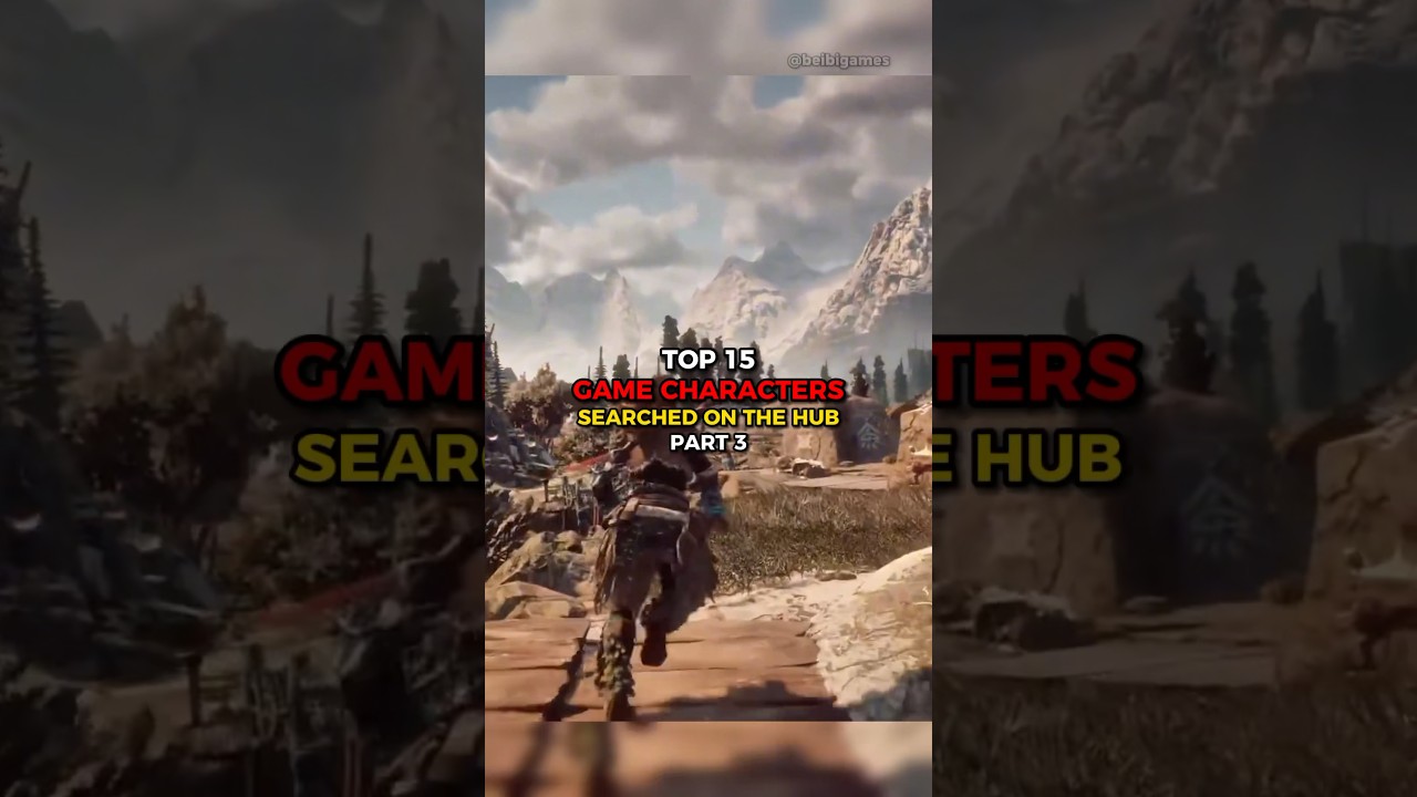 Top 15 Game Characters Searched on the Hub | Part 3