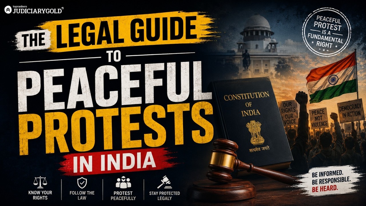 Right to Protest in India | What the Law Actually Says