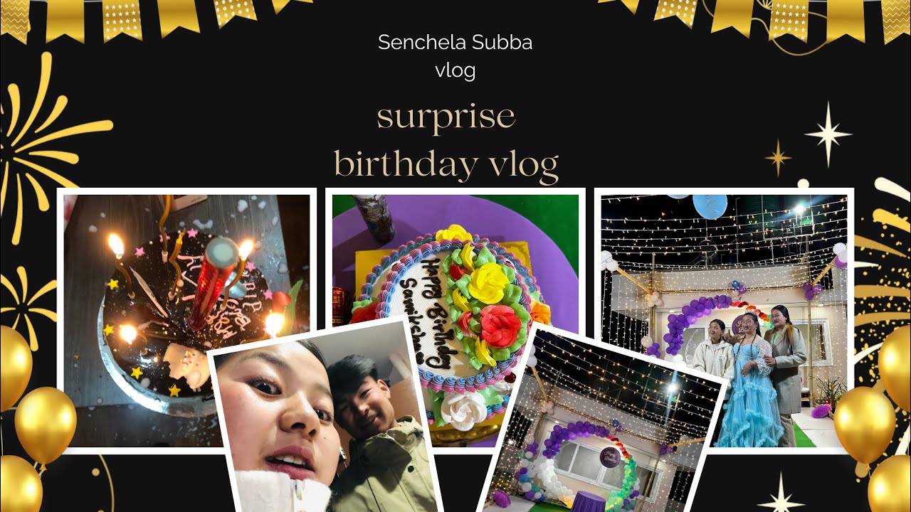 Surprise deyeko vlog aayo happy birthday 🎂🎈🎁 babbal majja rw ramailo vayo birthday ma 👩‍👩‍👧‍👧🌸