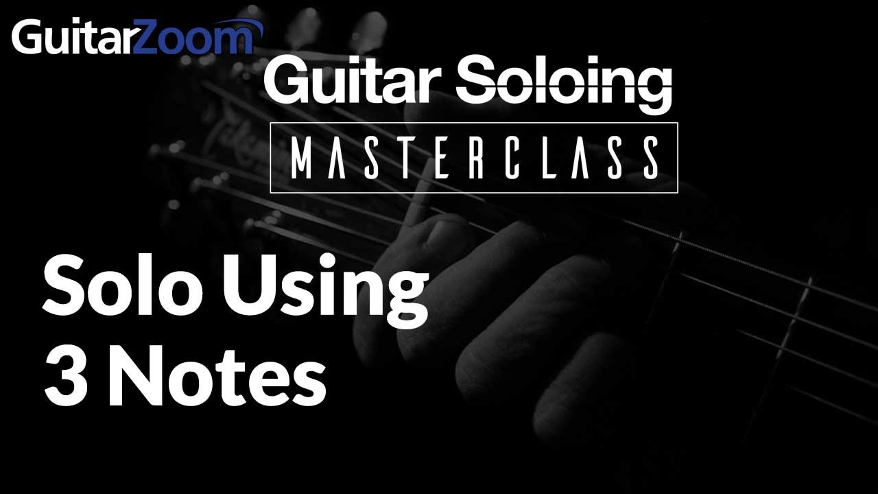 Как создавать соло, используя 3 ноты (мажорные и минорные арпеджио) | GuitarZoom.com | Стив Стайн