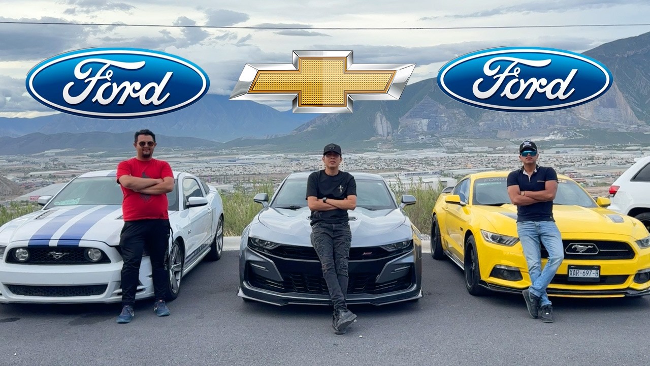 CORRI MI CAMARO SS CONTRA 2 MUSTANG 5.0(*ME ENFRENTE A 2 CARROS*)//Dani Universe//