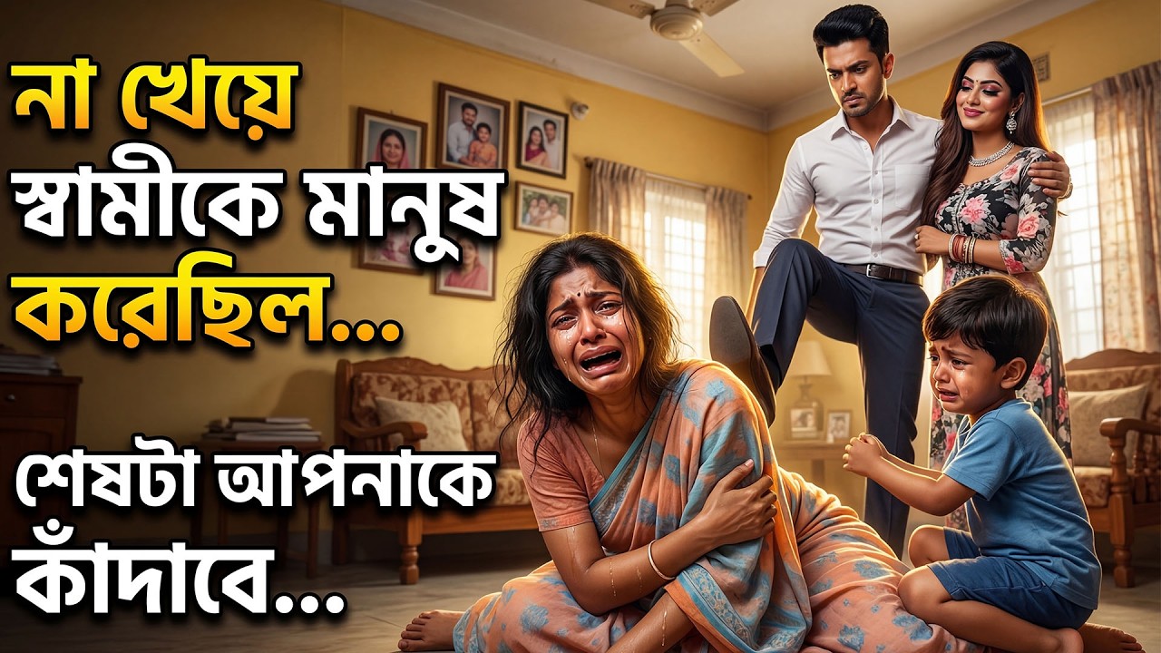 না খেয়ে স্বামীকে মানুষ করেছিল… অফিসার হয়ে সেই স্বামীই স্ত্রীকে তাড়িয়ে দিল! শেষটা আপনাকে কাঁদাবে