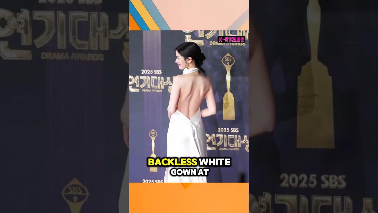 Чон Со-мин произвела фурор на красной дорожке церемонии вручения наград SBS Drama Awards 2025.