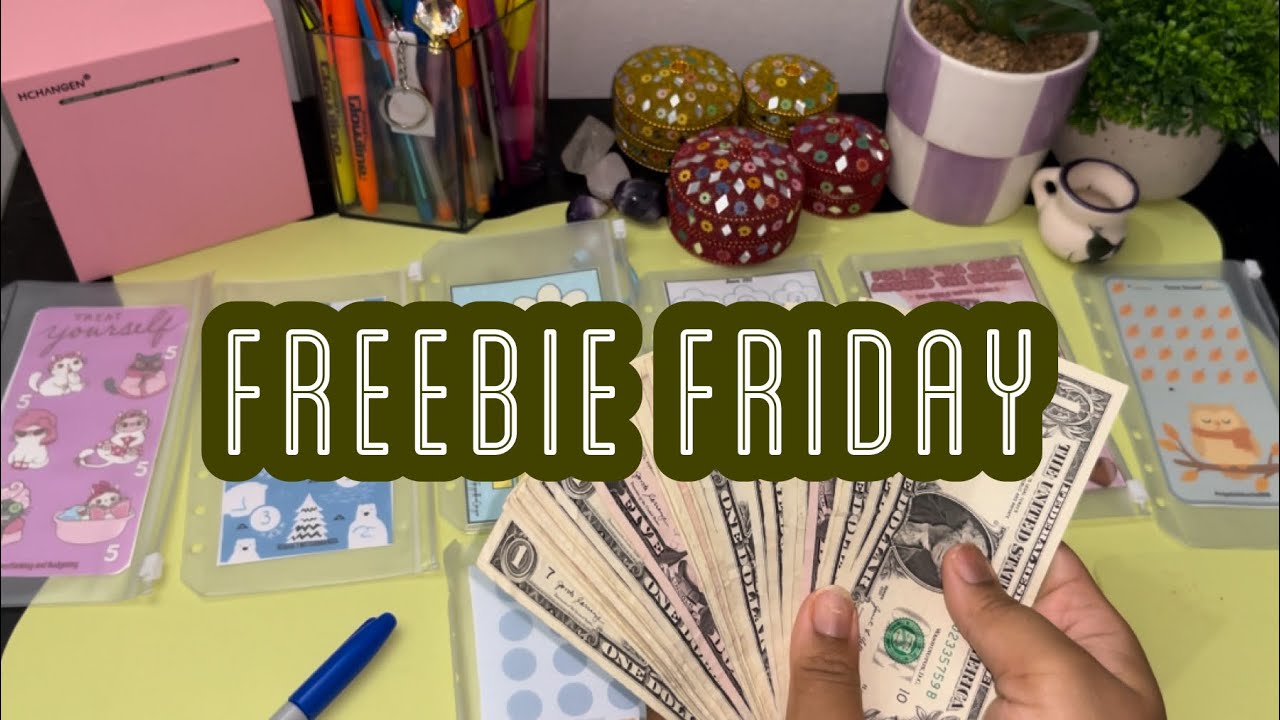 Freebie Friday #savingschallenges 