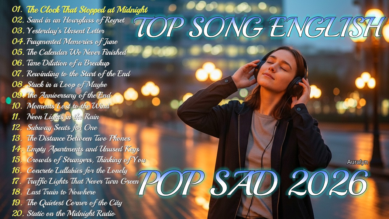 Nonstop Heartbreak Playlist 2026 | Beautiful Sad English Songs That Make You Cry