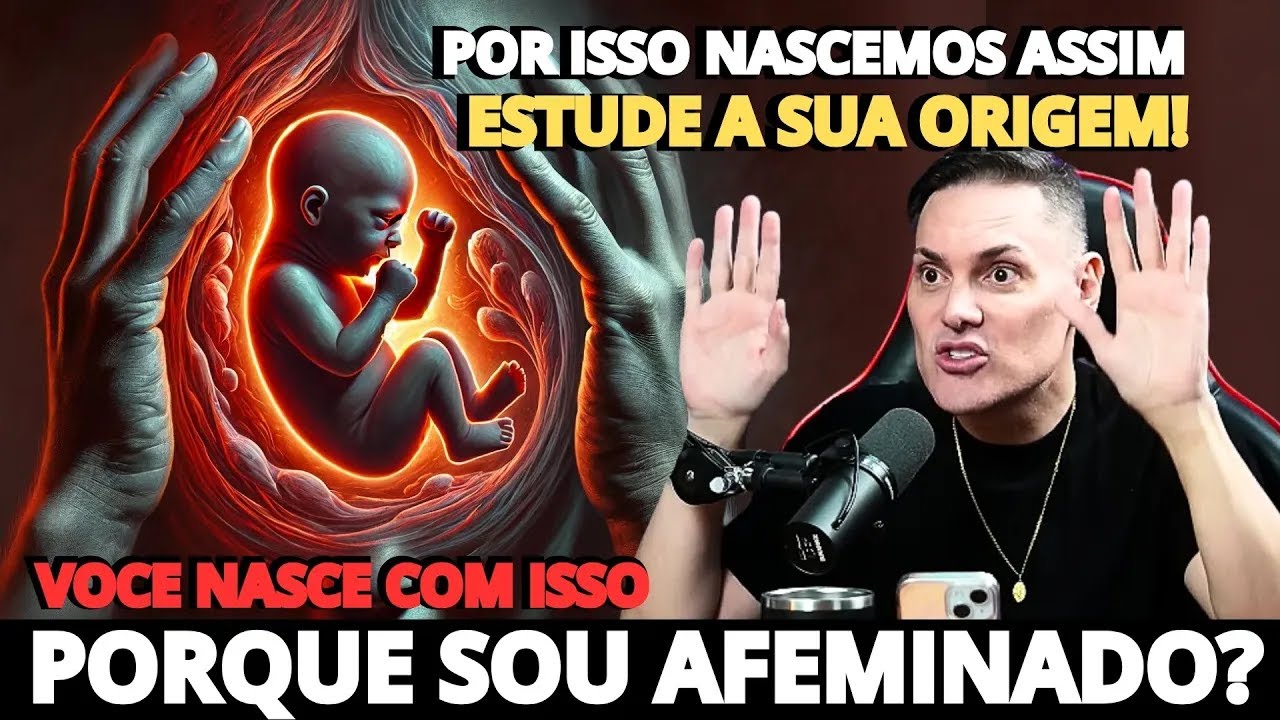 Jeito Afeminado e Traumas de Infância  Fábio Marinho Faz Revelações Impactantes    #podcast3irmaos