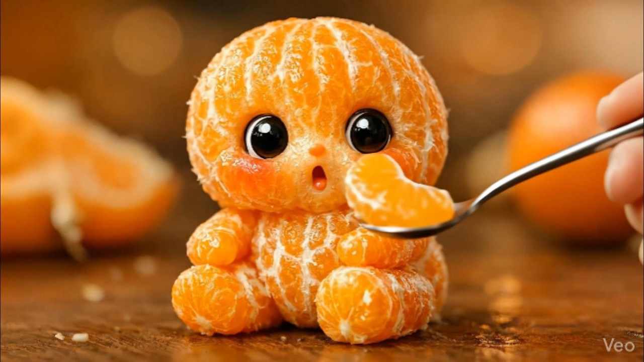 Cute or Creepy? AI Fruit Babies Eating Real Fruit🍓👶| The Ultimate Oddly Satisfying AI ASMR
