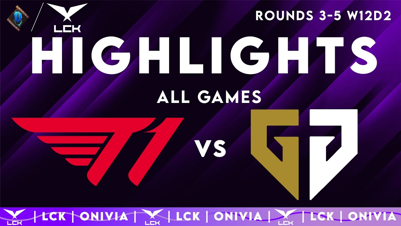T1 vs GENG Highlights ALL GAMES | LCK 2025 | T1 vs Gen.G by Onivia