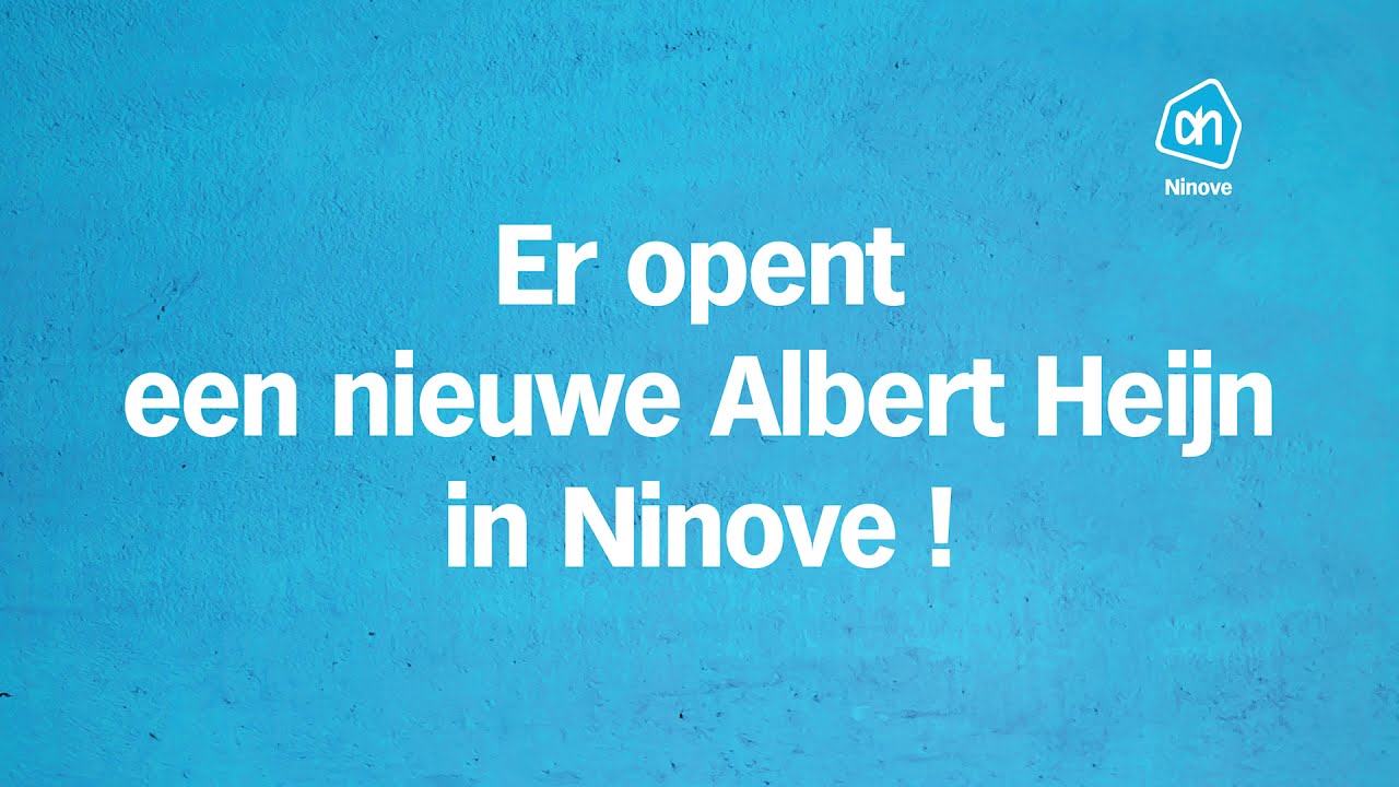 Rekken vullen... Nog 3 dagen voor de opening van AH Ninove