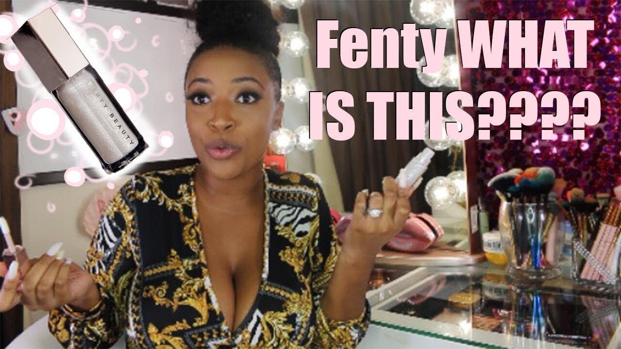 DIAMOND MILK IS AN ABSOLUTE NO! | FENTYBEAUTY GLOSS BOMB REVIEW