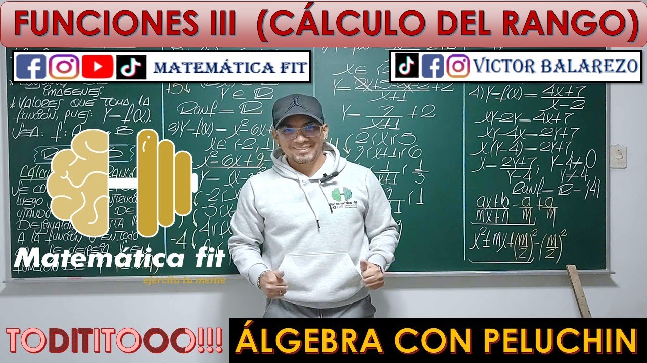 FUNCIONES III (CÁLCULO DEL RANGO) - ÁLGEBRA