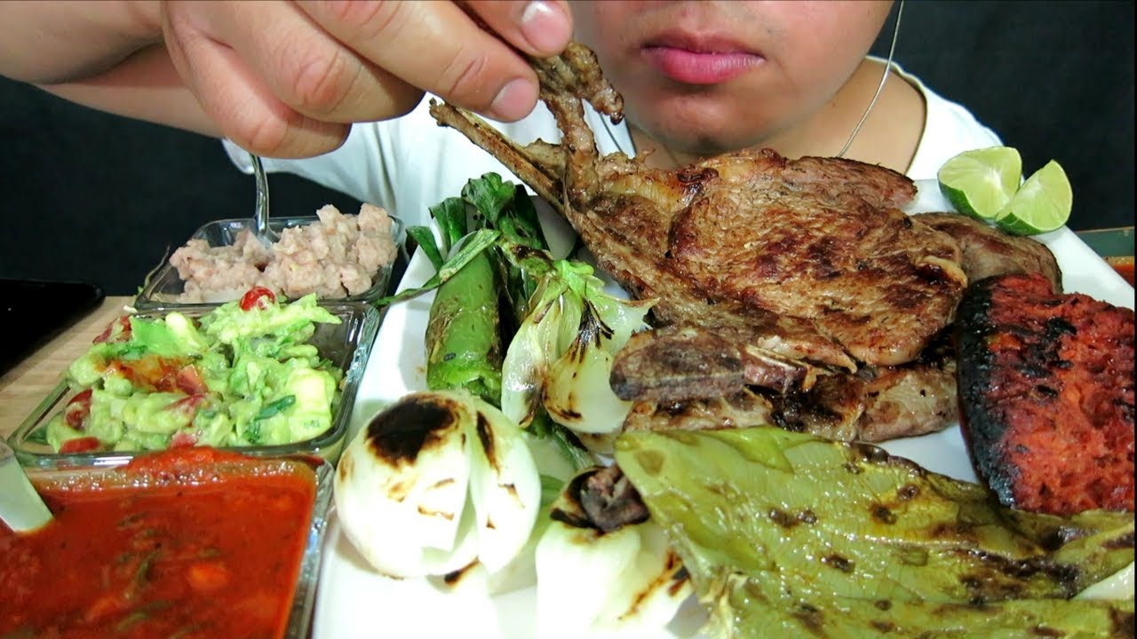 ASMR MUKBANG | COMIENDO CARNE ASADA | ESPECIAL 1000 SUBS.