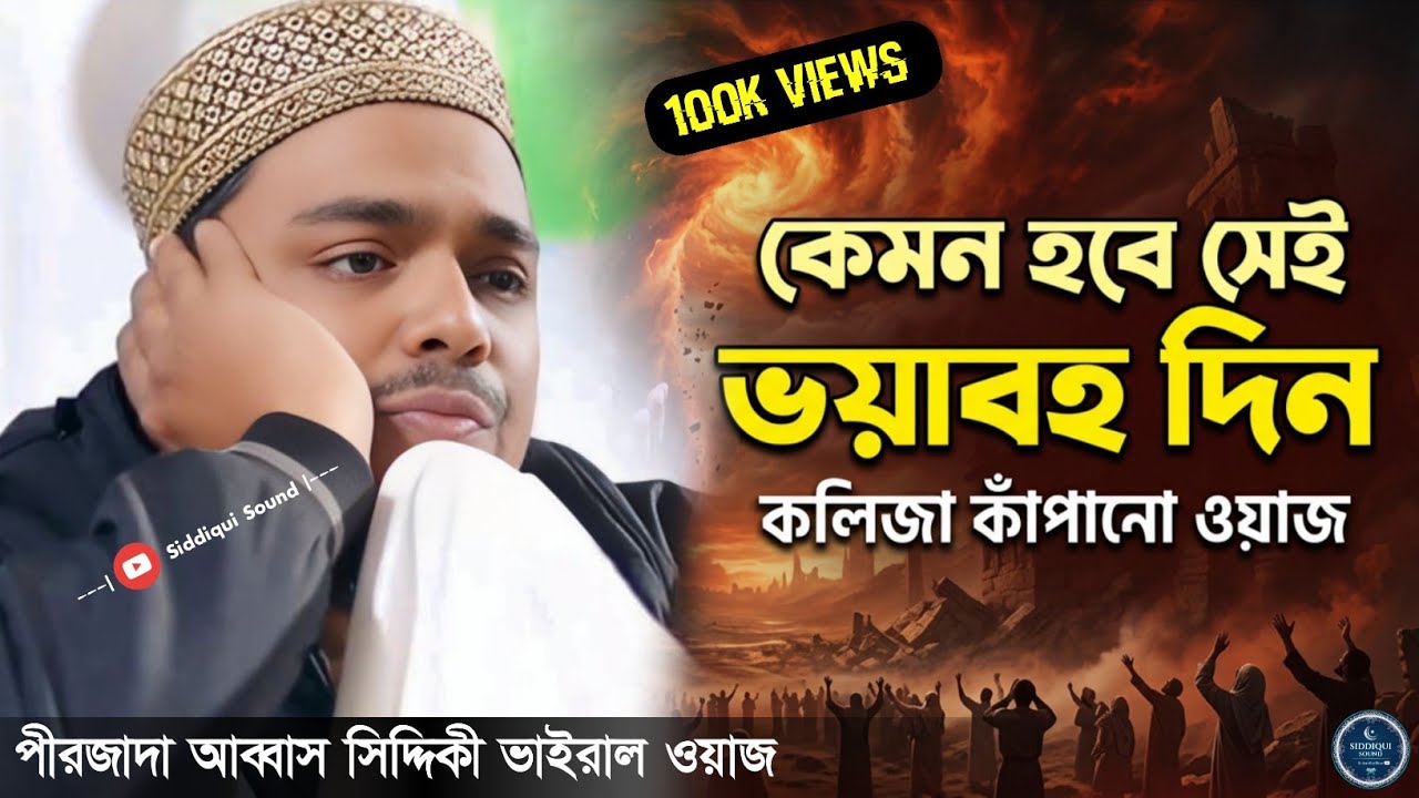 রমজান মাসের সেরা উপহার হাশরের সেই কঠিন দিনে কি হবে Pirzada Abbas Siddiqui New Waz