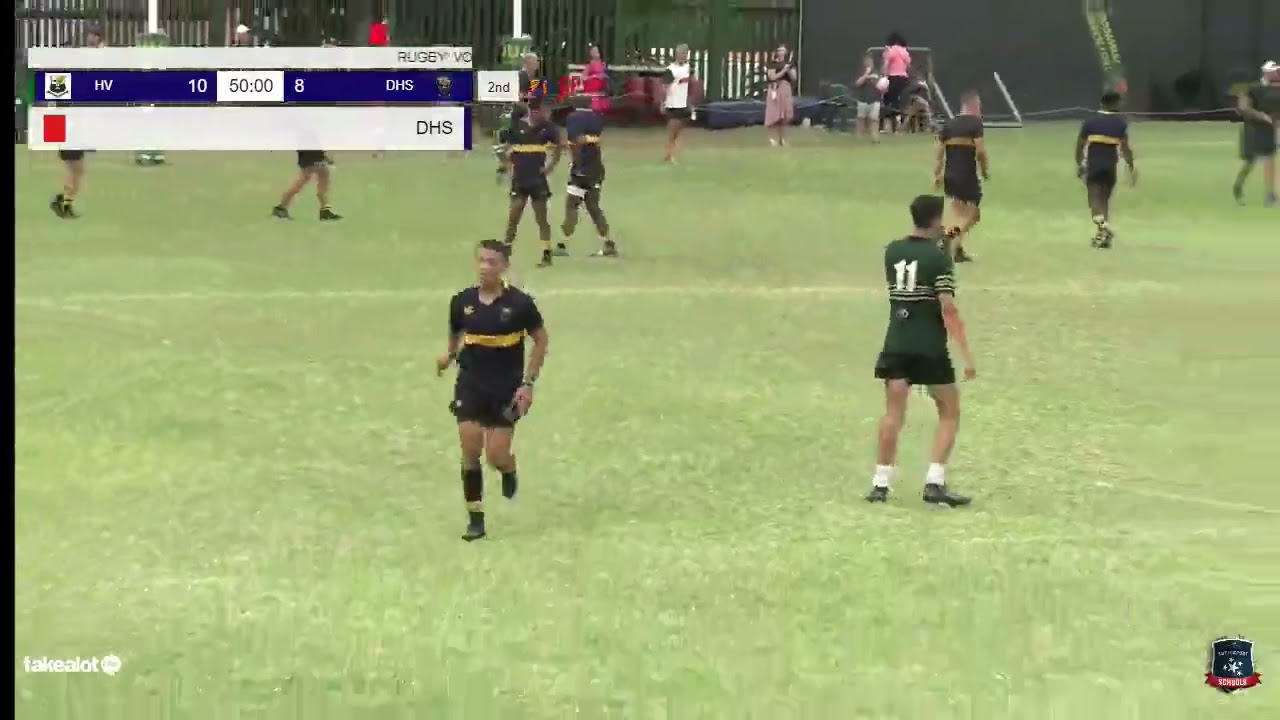 Red Card Given to DHS KZN for bad Sportsmanship. Heidelberg Volkskool vs DSH KZN