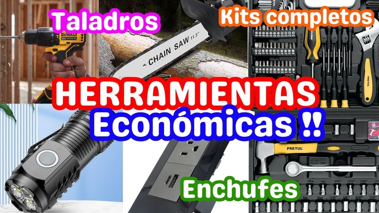 🛠️ 😱 HERRAMIENTAS ECONÓMICAS | Taladros, Electricidad, pintura y MÁS | Venta desde una pieza 