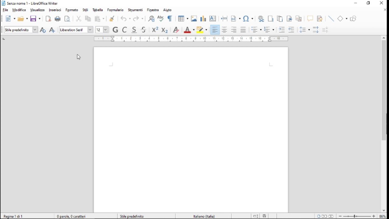 LibreOffice Writer (11): gli elenchi numerati