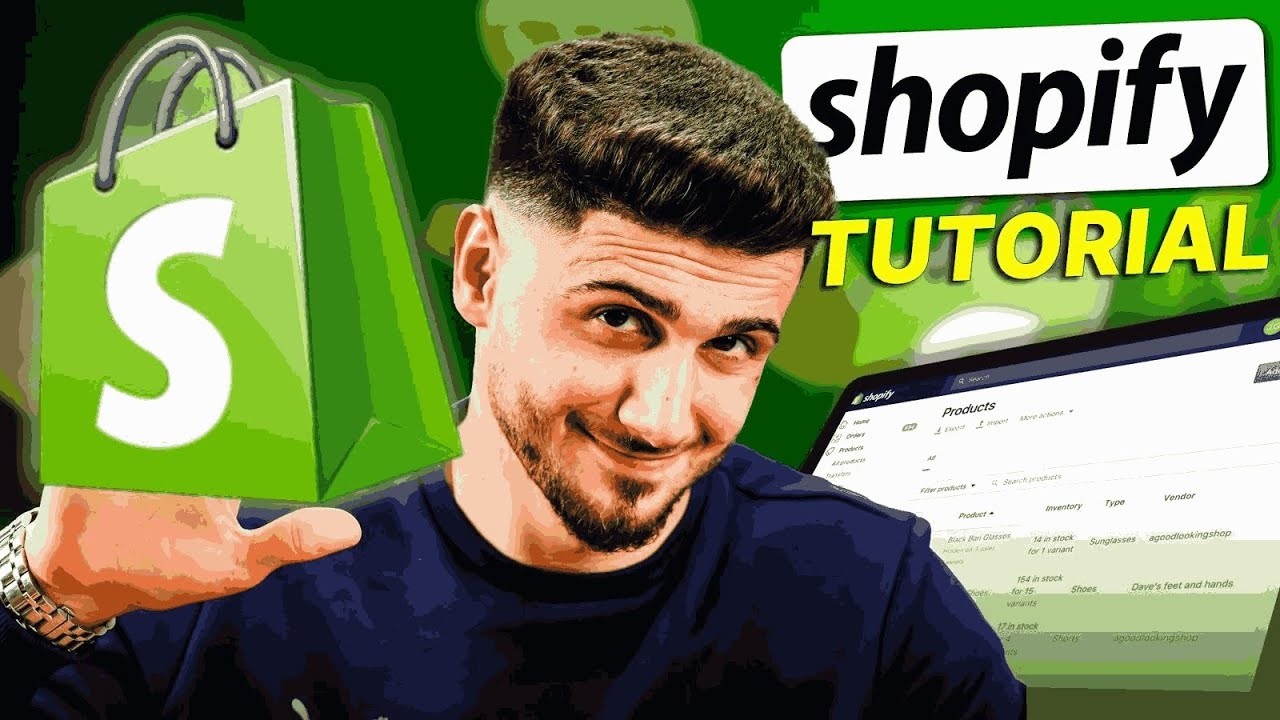Учебное пособие по Shopify | Краткое руководство за 10 минут по созданию магазина, который принос...