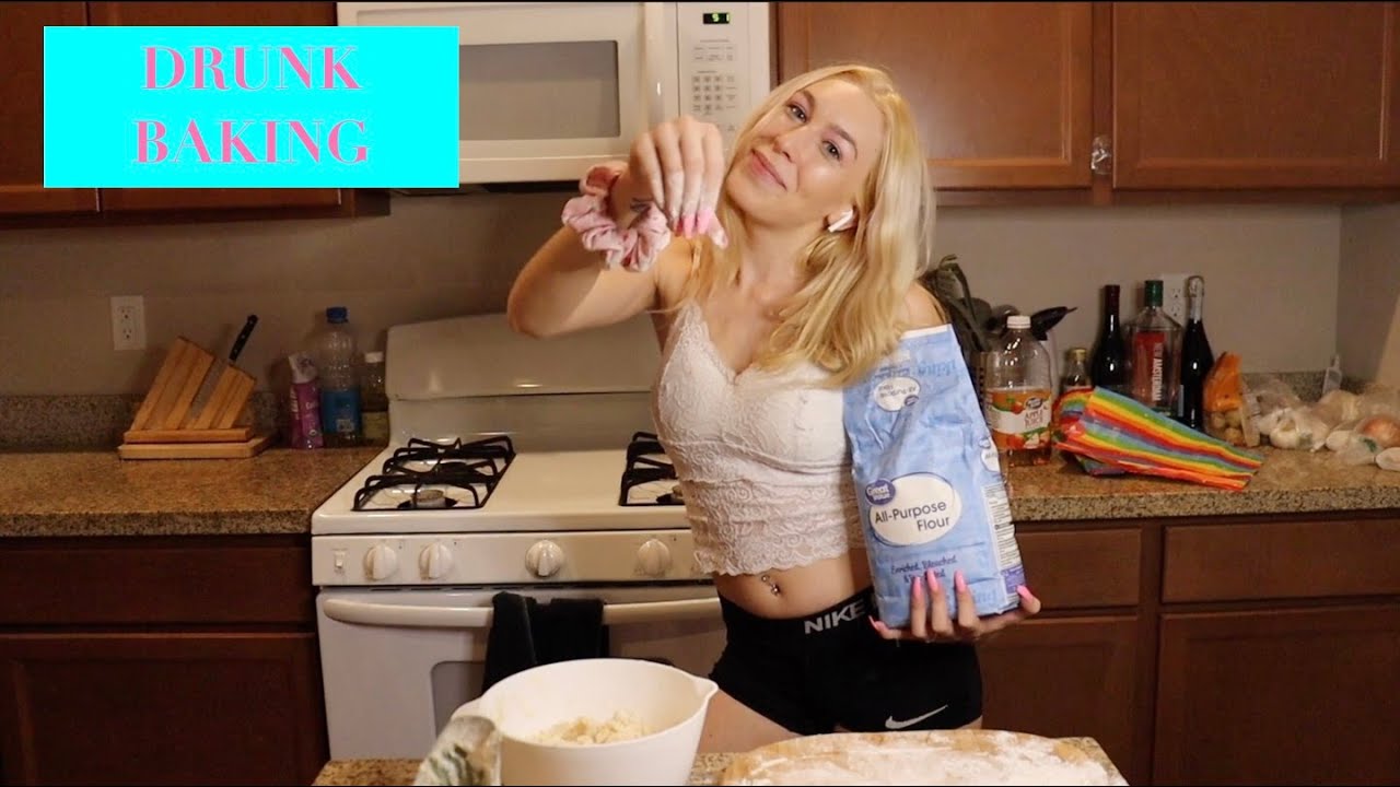 DRUNK BAKING RAINBOW COOKIES