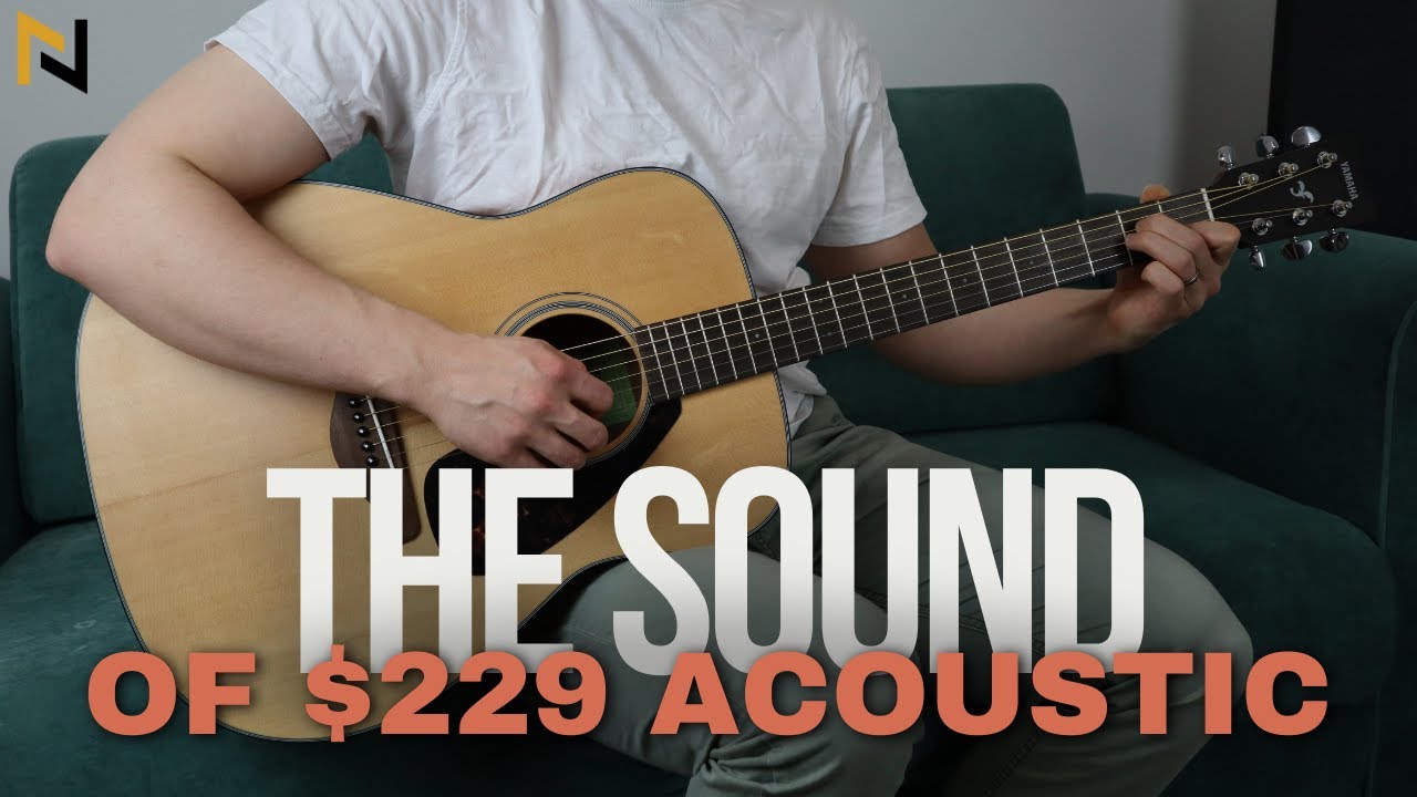 Yamaha FG800 Sound Demo (No Talking) - Best Cheap Acoustic Guitar?