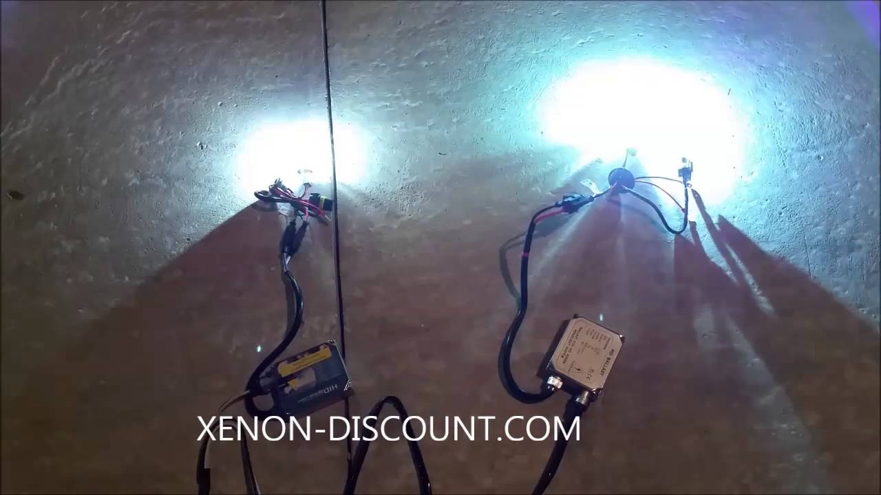 Kit x&eacute;non HID BIG Comparaison 35W VS 55W
