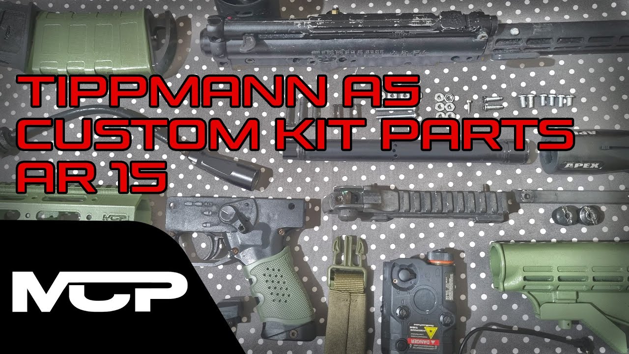 Tippmann a5 Rebuild AR kit - Timelapse