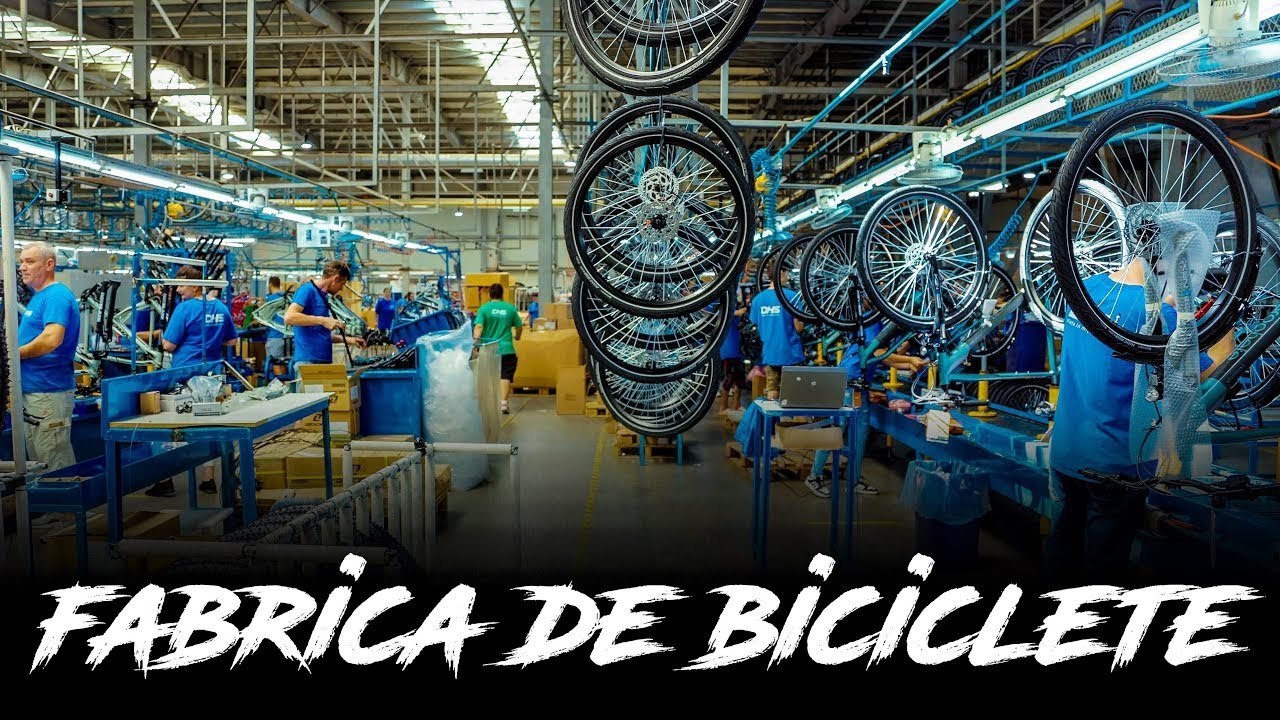 Cum se fabrica o bicicleta  - IN VIZITA PE BANDA DE PRODUCTIE