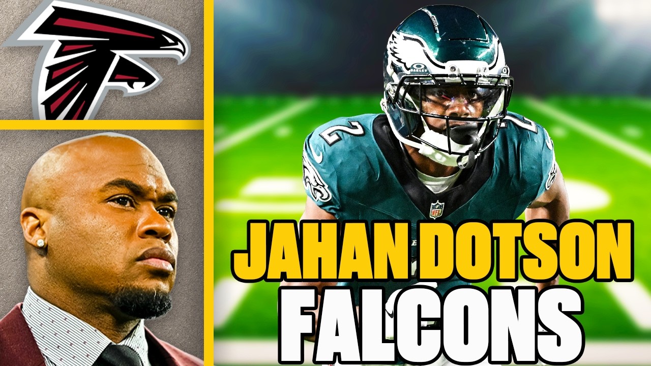 Jahan Dotson to the Falcons! 🔴 Steve Smith thinks he's a PERFECT WR2