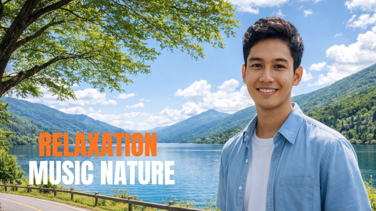 Peaceful Nature Moment | Musik Relaksasi dengan Pemandangan jalan raya
