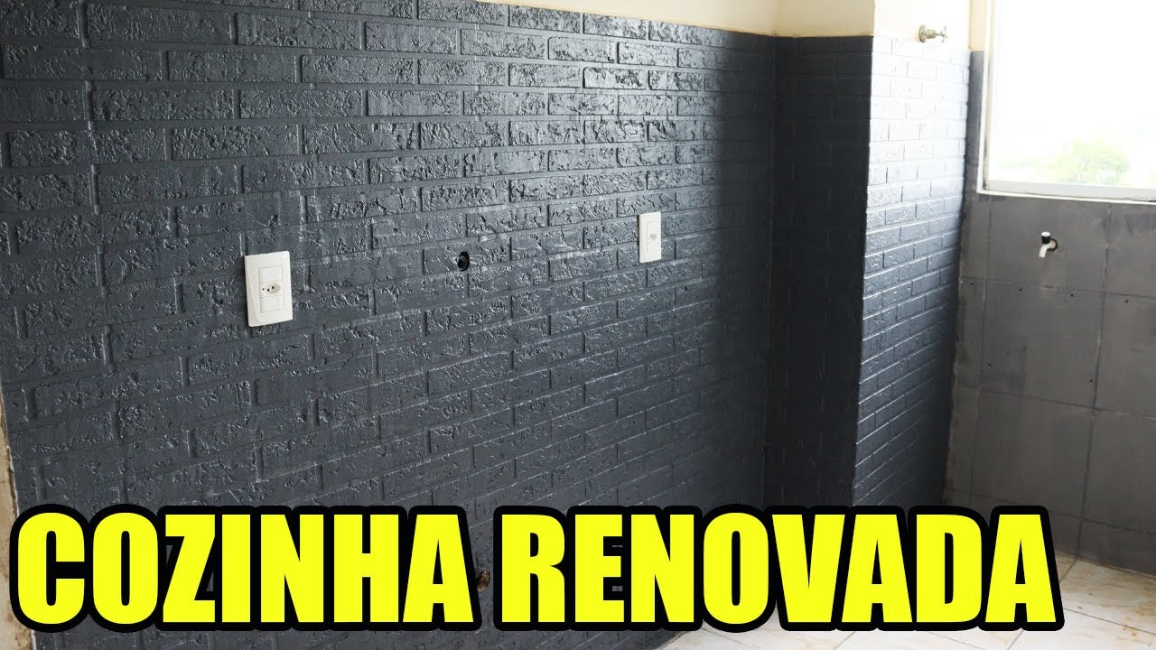 Renovei o Azulejo da Cozinha com ARGAMASSA - Faça Você Mesmo