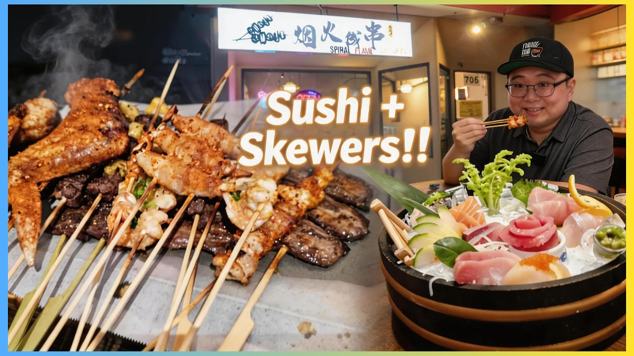 I Tried the New Sushi & Skewer Spot in San Bruno | Here's What Happened