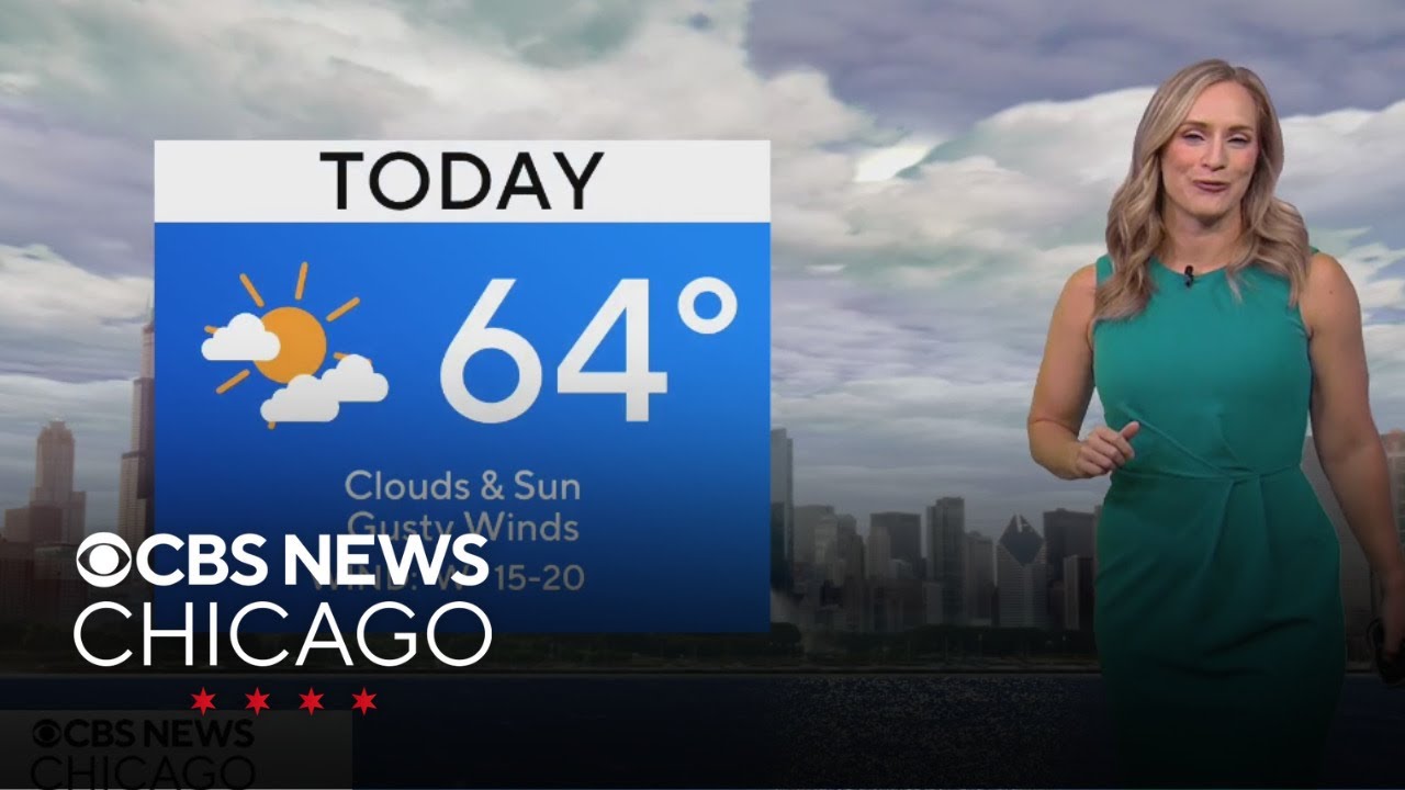 Gusty winds on Friday in Chicago