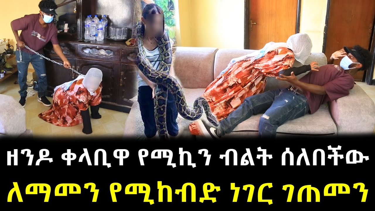 ዘንዶ ቀላቢዋ የሚኪን ብልት ሰለበችው ለማመን የሚከብድ ነገር ገጠመን !!