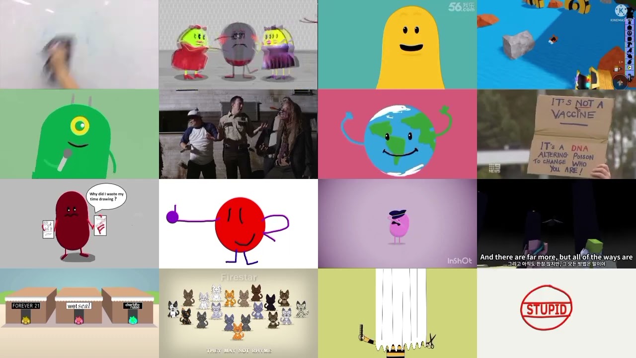 Dumb Ways to Die 16 Parison 4 (Happy New Year 2025)