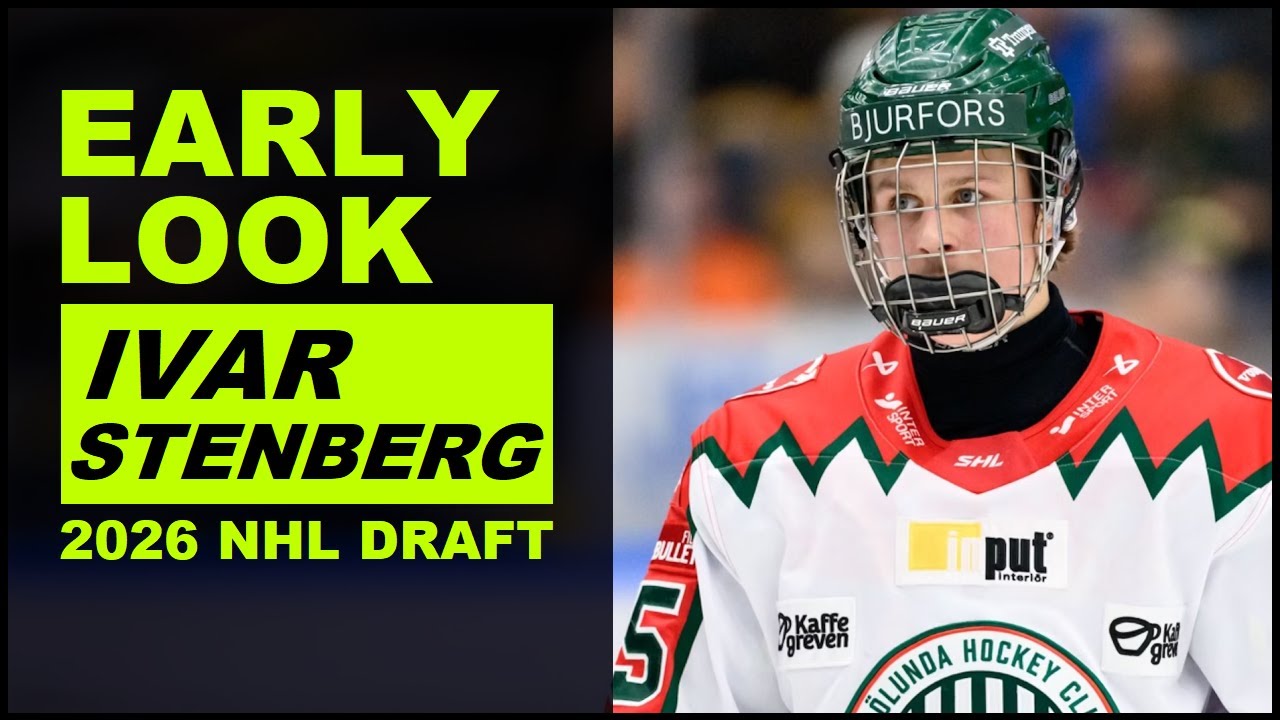IVAR STENBERG HIGHLIGHTS | 2026 NHL Draft