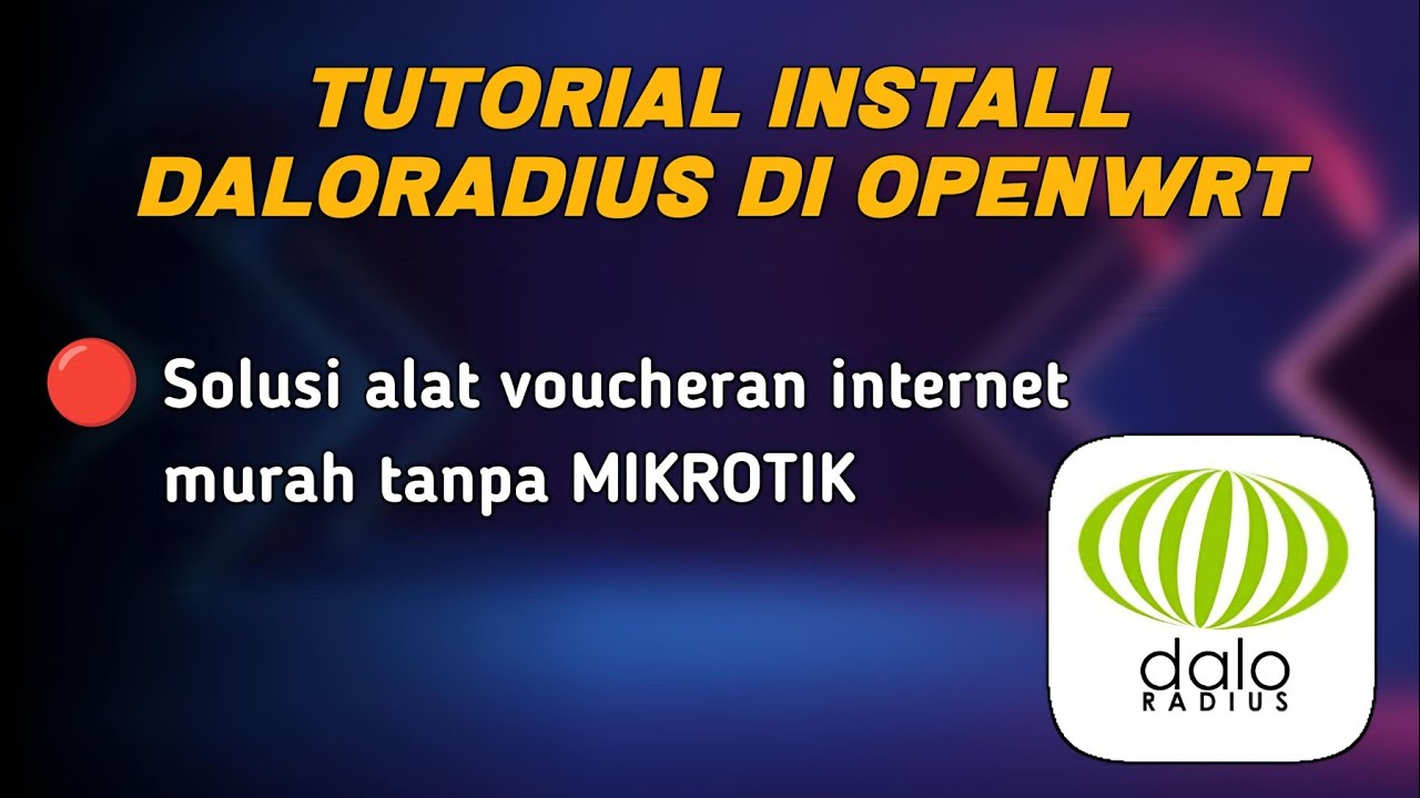 Tutorial Install Daloradius di OpenWRT: Panduan Lengkap untuk Pemula