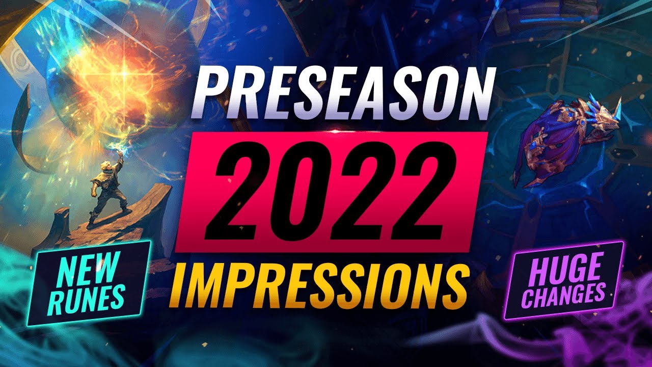 PRESEASON 2022 NEWS: First Impressions On DRAKE + NEW RUNES & More - League of Legends