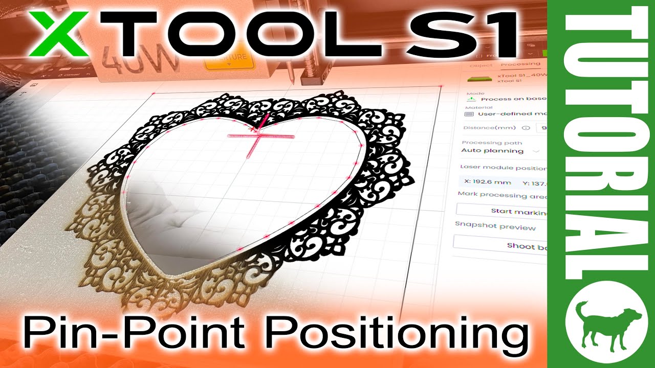 xTool S1 Pin-Point Positioning System Tutorial