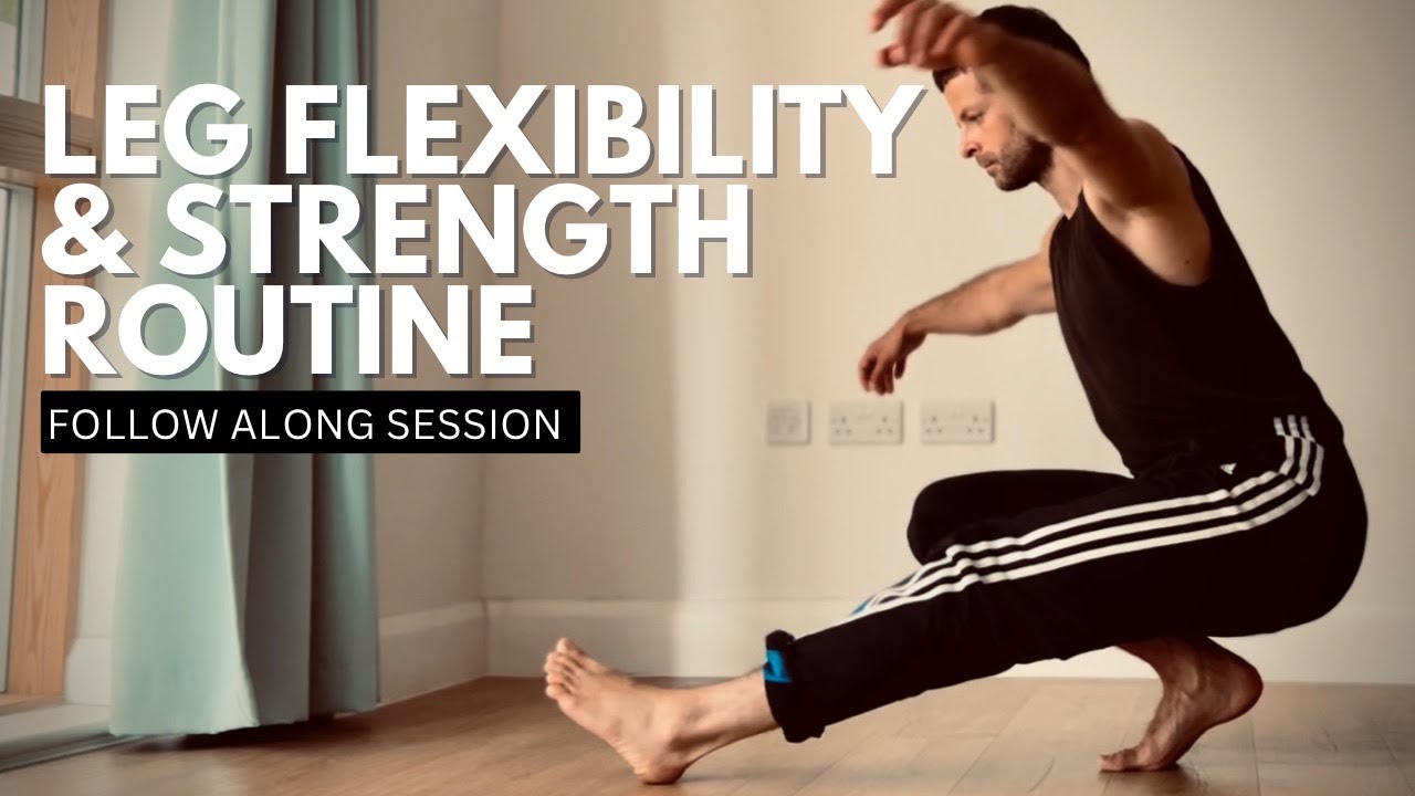 Lower body flexibility and strength routine  (follow along)